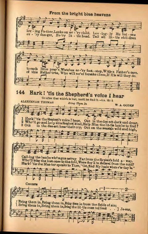 Scriptural Songs: for the young, the home, school and church page 107