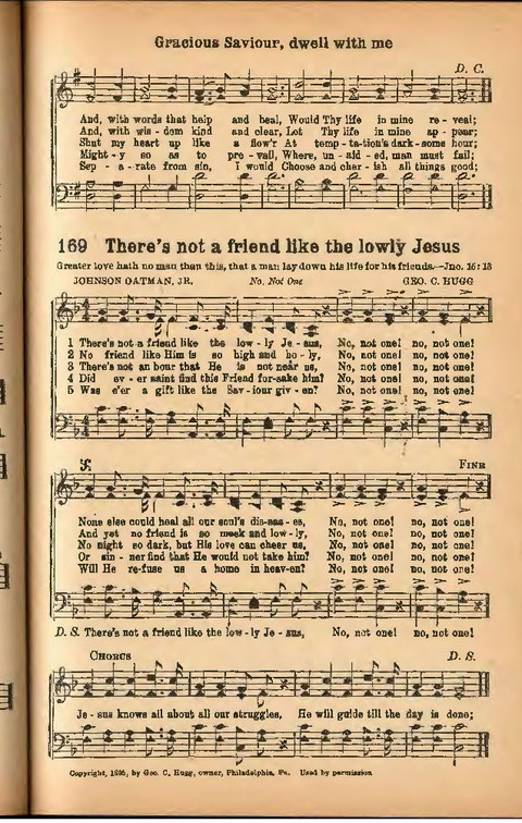 Scriptural Songs: for the young, the home, school and church page 123