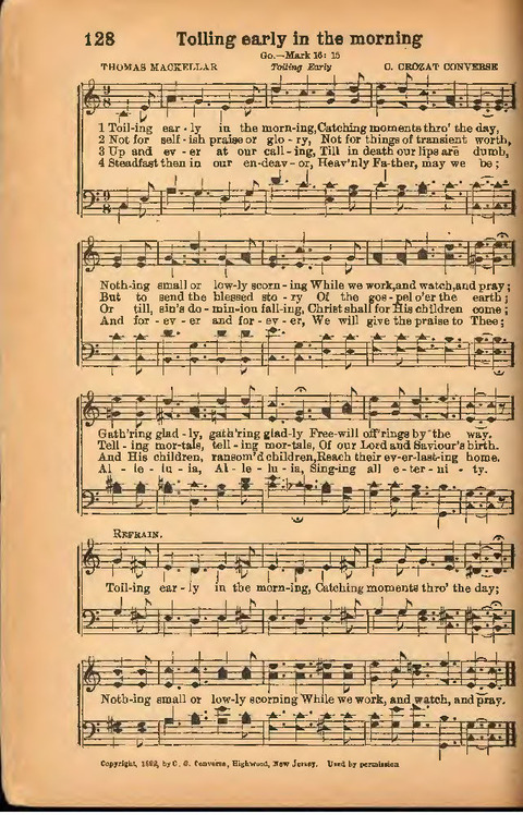 Scriptural Songs: for the young, the home, school and church page 96