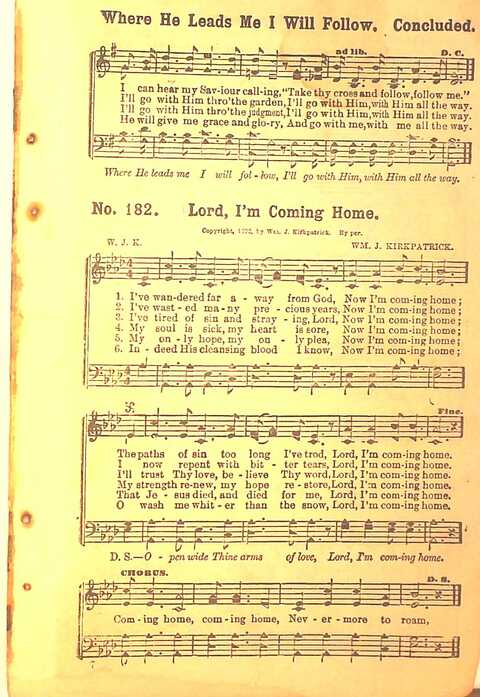Song Service page 191
