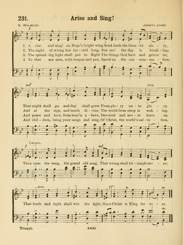 Select Songs No. 2: for the singing service in the prayer meeting; Sunday school; Christian Endeavor meetings page 166