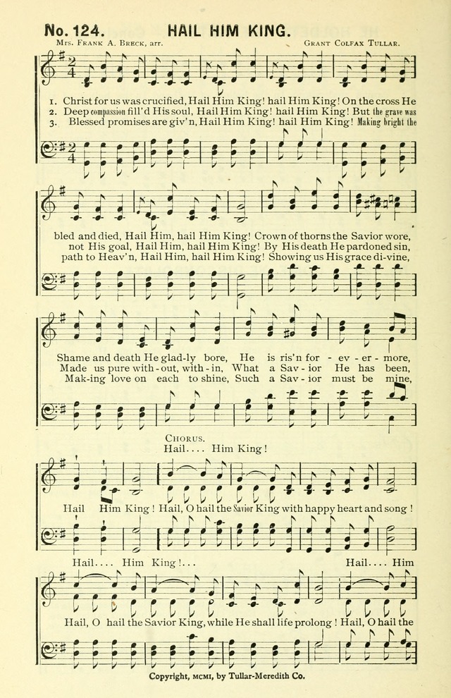 Sermons in Song No. 3: a collection of gospel hymns for use in the Sunday school, church prayer meeting, young people