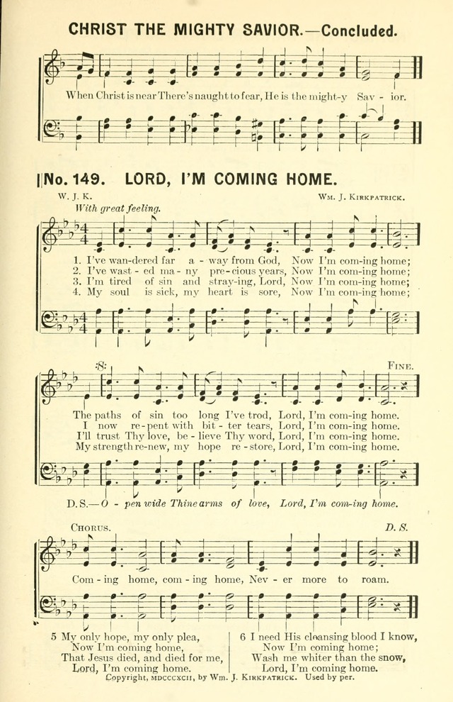 Sermons in Song No. 3: a collection of gospel hymns for use in the Sunday school, church prayer meeting, young people