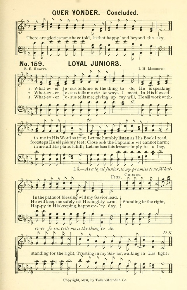 Sermons in Song No. 3: a collection of gospel hymns for use in the Sunday school, church prayer meeting, young people