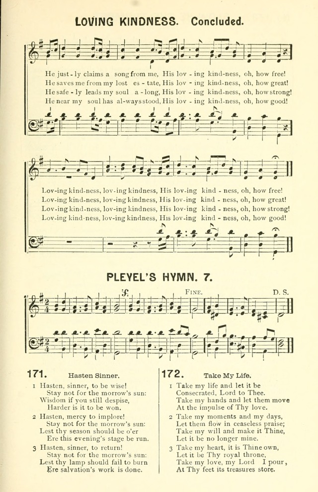 Sermons in Song No. 3: a collection of gospel hymns for use in the Sunday school, church prayer meeting, young people