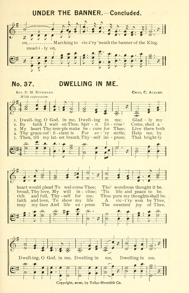 Sermons in Song No. 3: a collection of gospel hymns for use in the Sunday school, church prayer meeting, young people