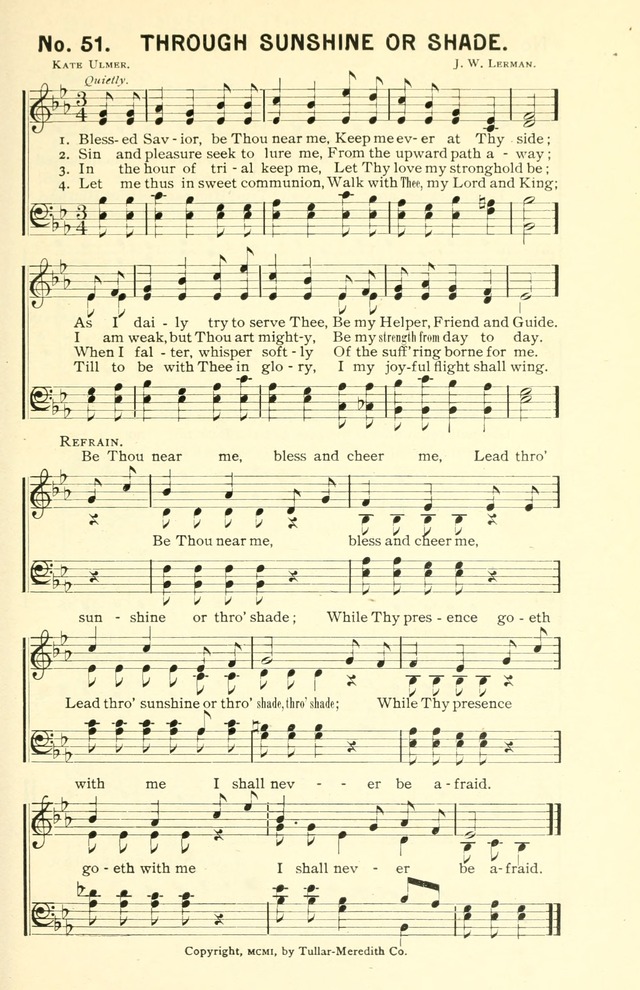 Sermons in Song No. 3: a collection of gospel hymns for use in the Sunday school, church prayer meeting, young people