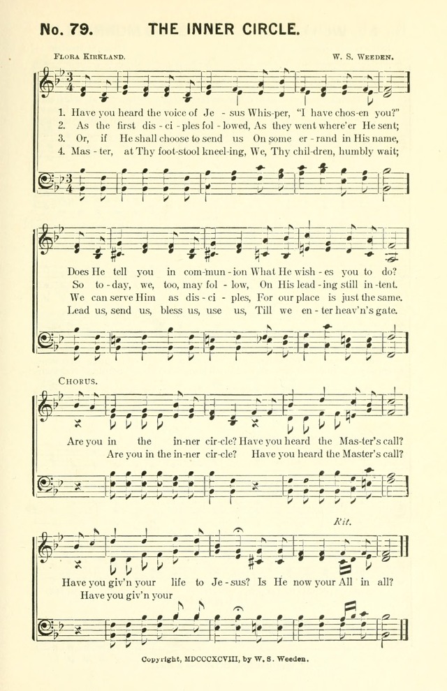 Sermons in Song No. 3: a collection of gospel hymns for use in the Sunday school, church prayer meeting, young people