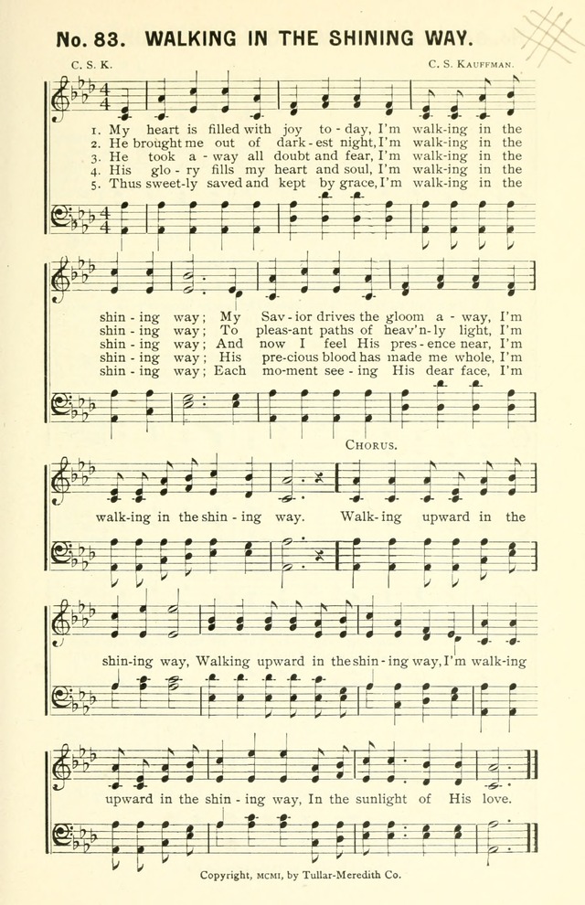 Sermons in Song No. 3: a collection of gospel hymns for use in the Sunday school, church prayer meeting, young people