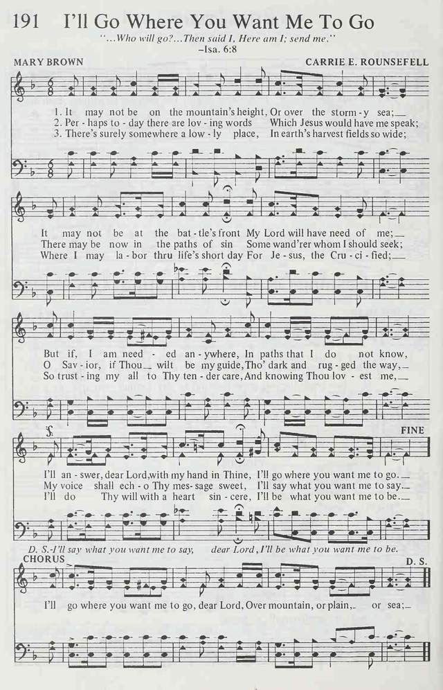 Sacred Selections for the Church: a collection of sacred selections featuring choice favorites old and new (57th ed) page 179