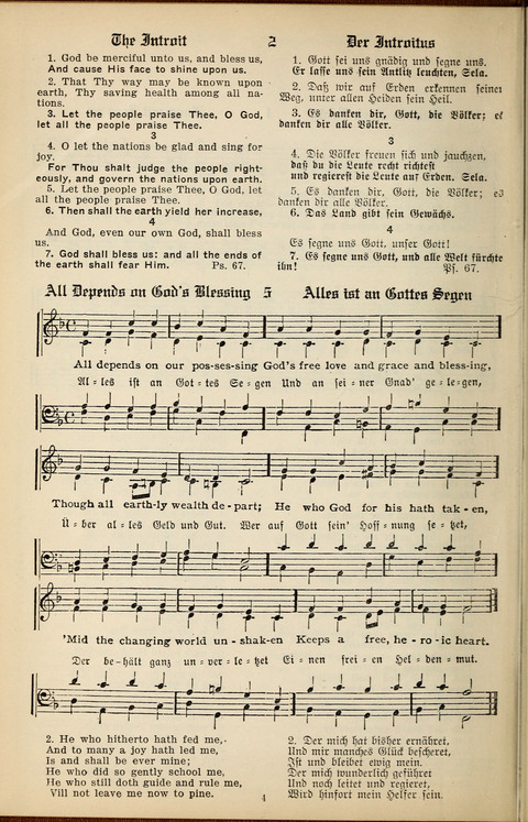 The Selah Song Book (Das Sela Gesangbuch) (2nd ed) page 2