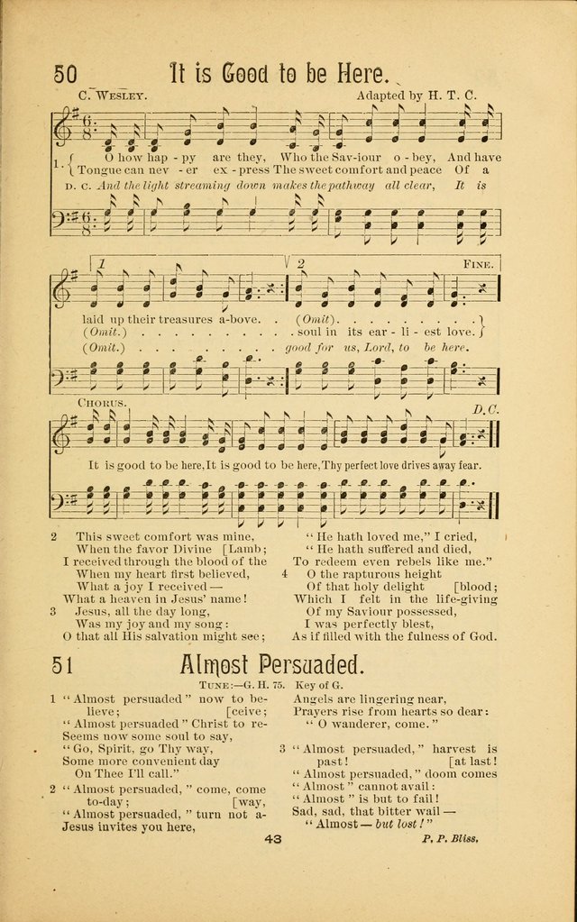 Songs and Solos used by the Christian Crusaders: in their Special Soul-Saving Work: and adapted for the church, grove, school, choir, and home page 42