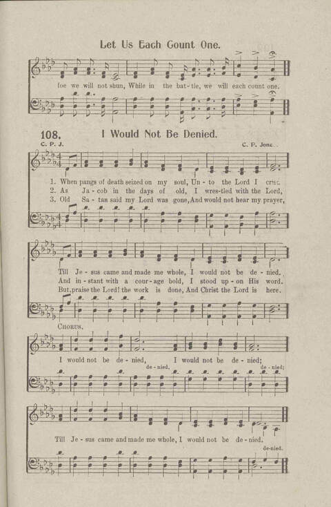 Salvation Songs: A collection of Songs and Hymns adapted to the needs of Revivals, Sabbath Schools, and Gospel Meetings Generally page 103