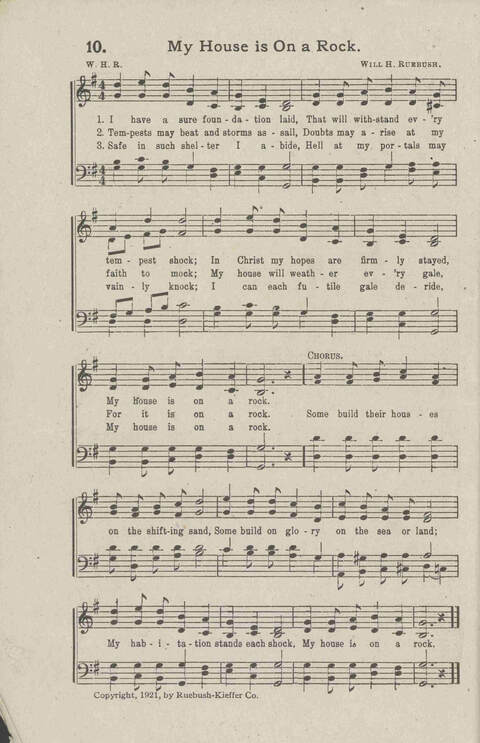 Salvation Songs: A collection of Songs and Hymns adapted to the needs of Revivals, Sabbath Schools, and Gospel Meetings Generally page 12