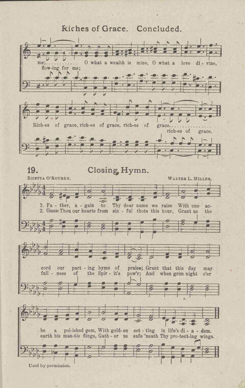 Salvation Songs: A collection of Songs and Hymns adapted to the needs of Revivals, Sabbath Schools, and Gospel Meetings Generally page 21