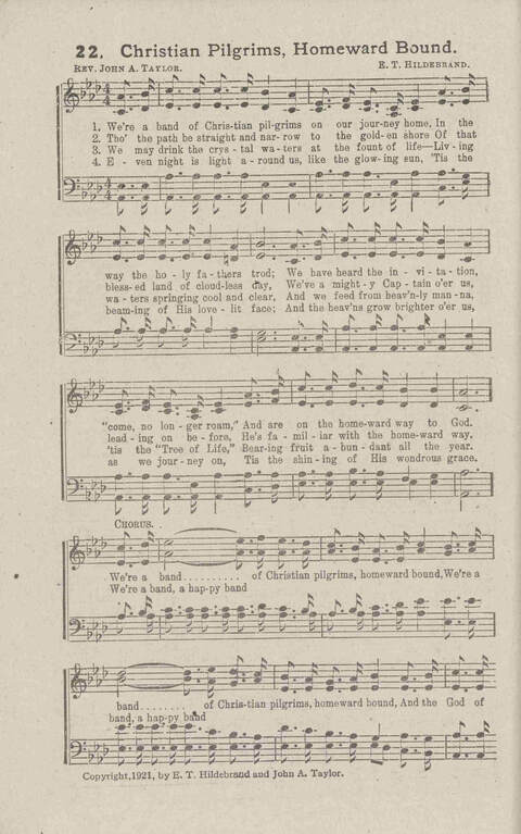 Salvation Songs: A collection of Songs and Hymns adapted to the needs of Revivals, Sabbath Schools, and Gospel Meetings Generally page 24