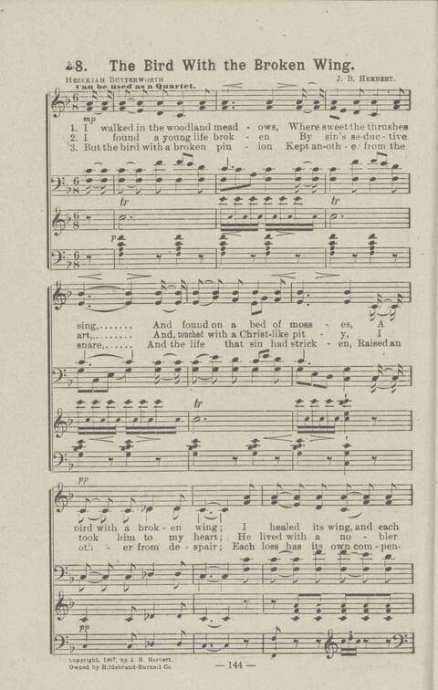 Salvation Songs: A collection of Songs and Hymns adapted to the needs of Revivals, Sabbath Schools, and Gospel Meetings Generally page 30