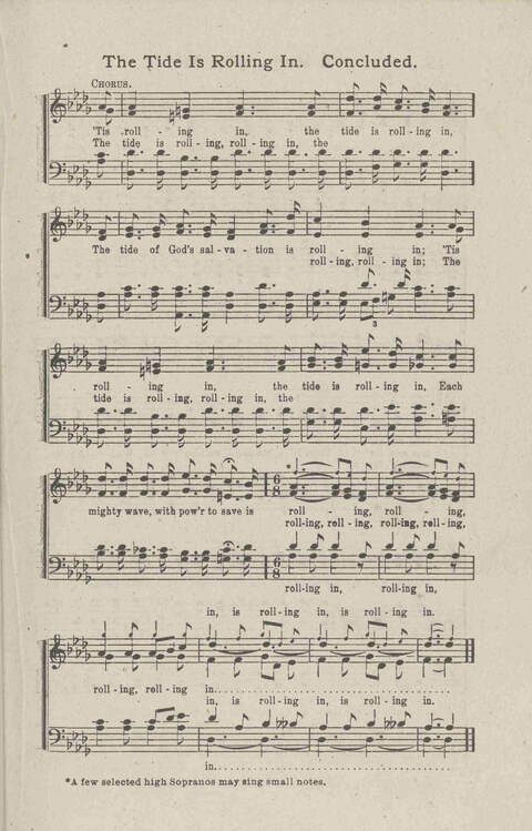 Salvation Songs: A collection of Songs and Hymns adapted to the needs of Revivals, Sabbath Schools, and Gospel Meetings Generally page 47