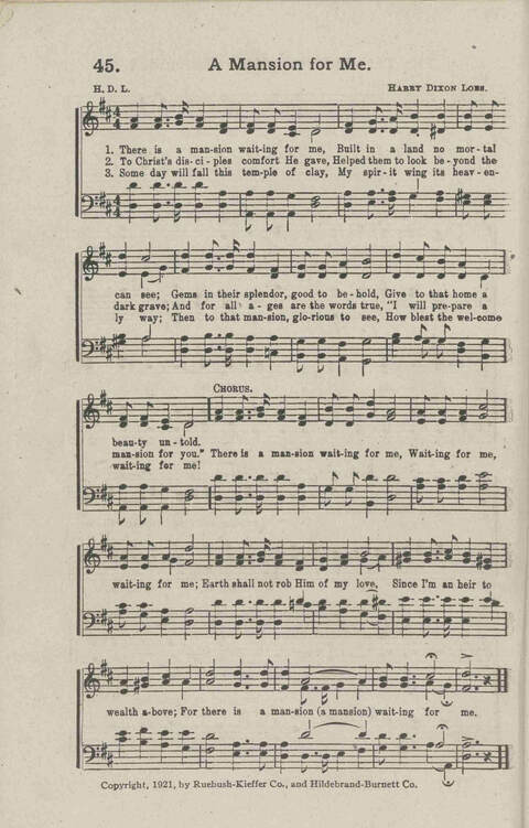 Salvation Songs: A collection of Songs and Hymns adapted to the needs of Revivals, Sabbath Schools, and Gospel Meetings Generally page 48