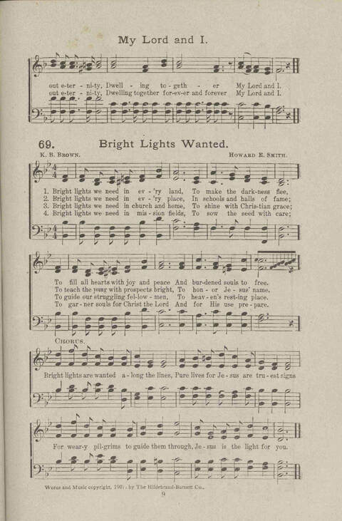 Salvation Songs: A collection of Songs and Hymns adapted to the needs of Revivals, Sabbath Schools, and Gospel Meetings Generally page 71