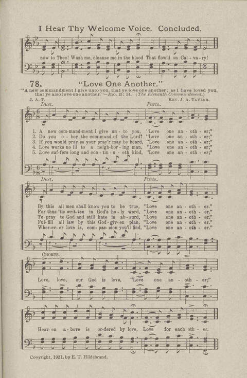 Salvation Songs: A collection of Songs and Hymns adapted to the needs of Revivals, Sabbath Schools, and Gospel Meetings Generally page 79