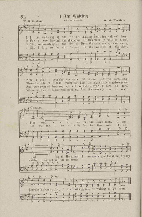 Salvation Songs: A collection of Songs and Hymns adapted to the needs of Revivals, Sabbath Schools, and Gospel Meetings Generally page 82