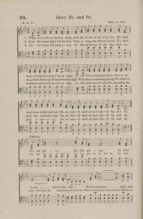 Salvation Songs: A collection of Songs and Hymns adapted to the needs of Revivals, Sabbath Schools, and Gospel Meetings Generally page 92