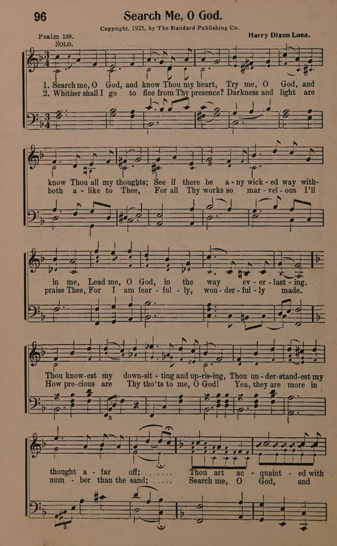 Sacred Solos and Duets: suitable for special music in church service, gospel meetings, Sunday school, Christian Endeavor, etc. page 106