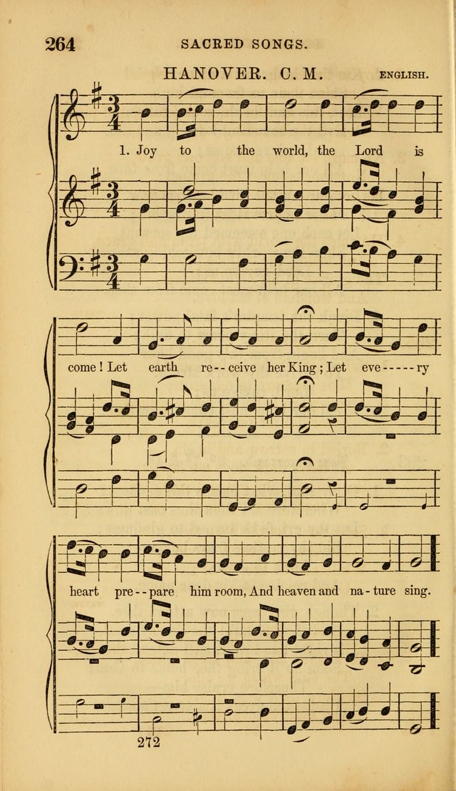 Sacred Songs for Family and Social Worship: comprising the most approved spiritual hymns with chaste and popular tunes ( New ed. rev. and enl.) page 274