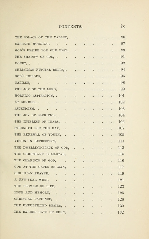 Sacred Songs page xii