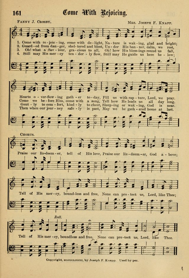 Sunday School Hymns No. 1 page 168