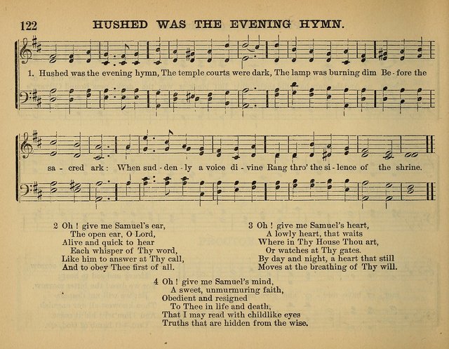 The Sunday School Hymnal: a collection of hymns and music for use in Sunday school services and social meetings page 122