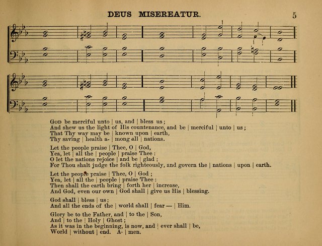 The Sunday School Hymnal: a collection of hymns and music for use in Sunday school services and social meetings page 5