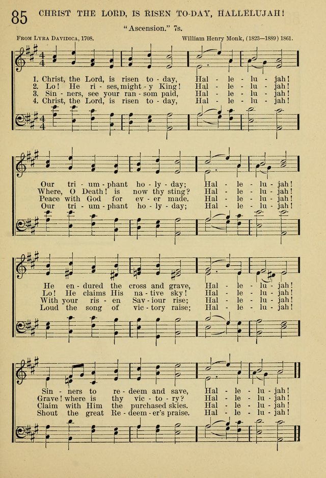 The Sunday School Hymnal: with offices of devotion page 108