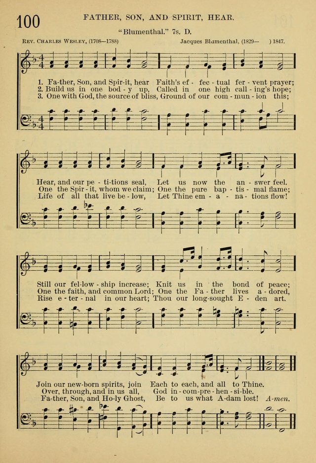 The Sunday School Hymnal: with offices of devotion page 122