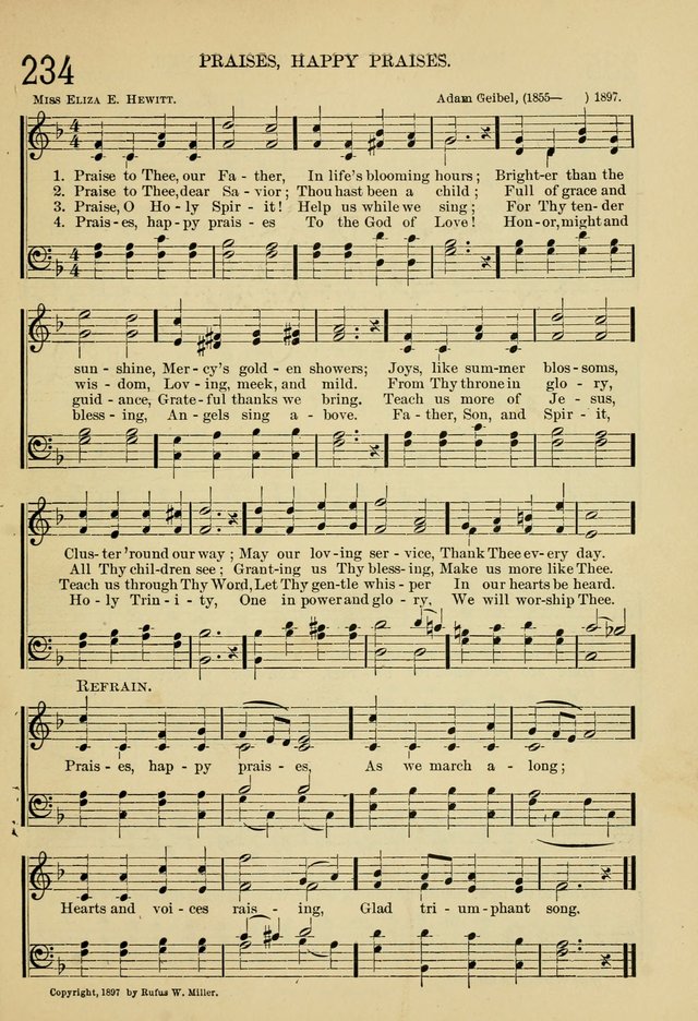 The Sunday School Hymnal: with offices of devotion page 246