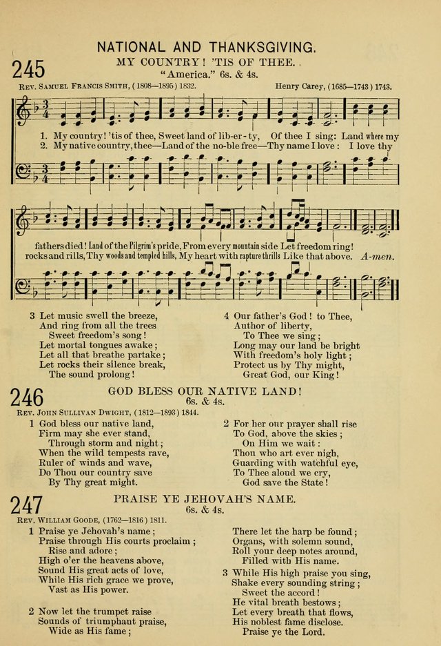 The Sunday School Hymnal: with offices of devotion page 260
