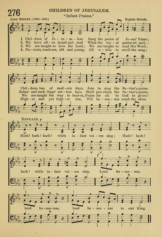The Sunday School Hymnal: with offices of devotion page 286