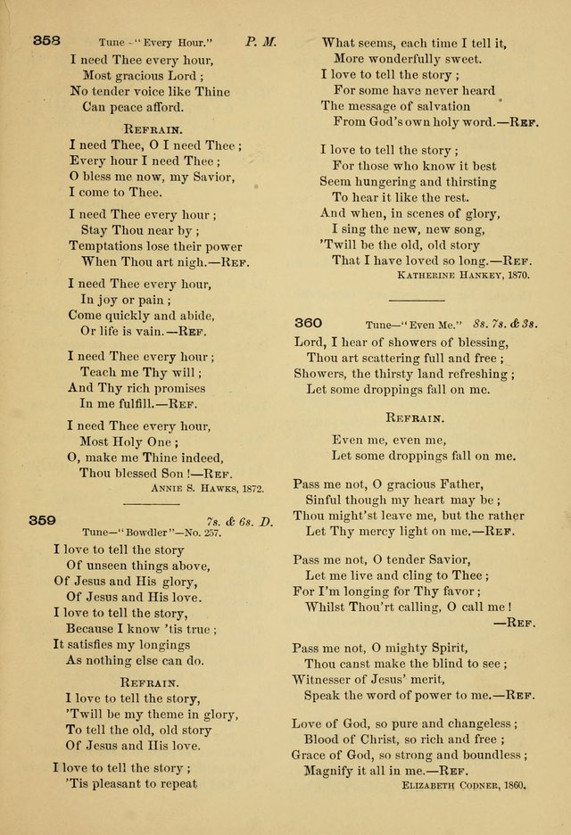 The Sunday School Hymnal: with offices of devotion page 336