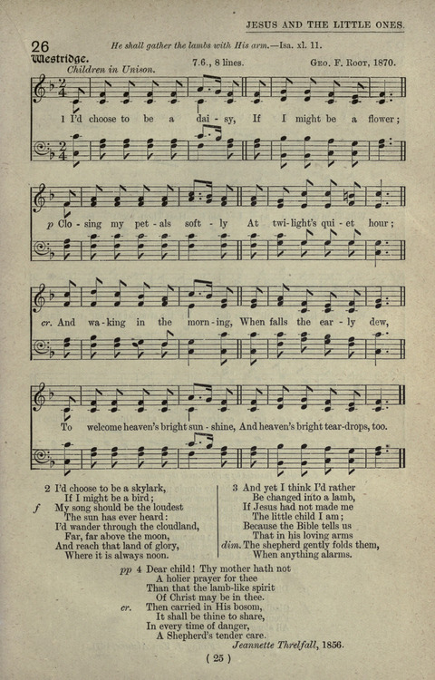 The Sunday School Hymnary: a twentieth century hymnal for young people (4th ed.) page 24