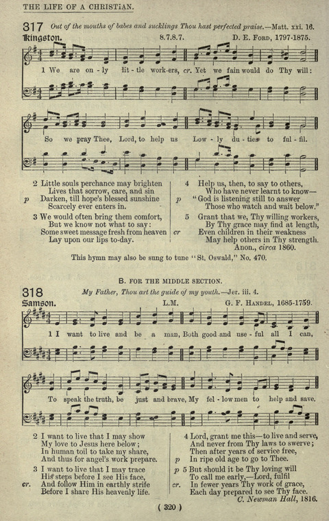 The Sunday School Hymnary: a twentieth century hymnal for young people (4th ed.) page 319