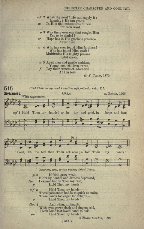 The Sunday School Hymnary: a twentieth century hymnal for young people (4th ed.) page 514