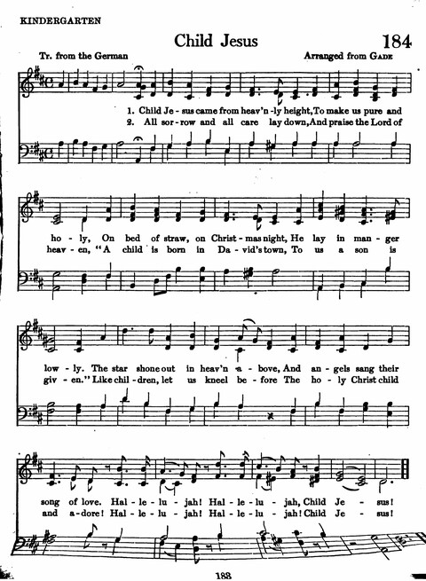 Sunday School Hymnal: with offices of devotion page 143