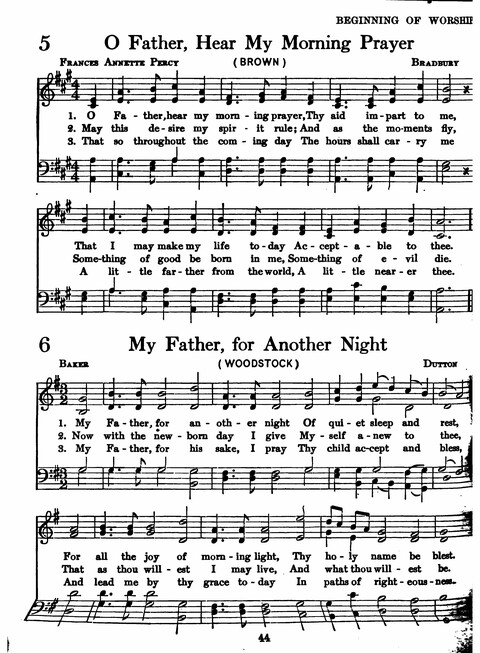 Sunday School Hymnal: with offices of devotion page 4
