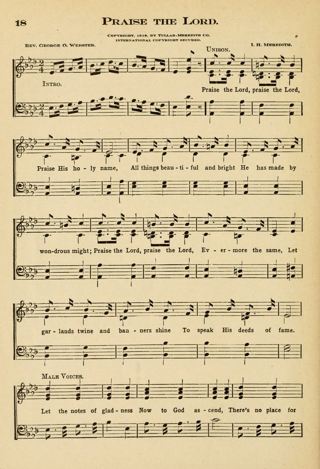 Sunday School Hymns No. 2 page 25