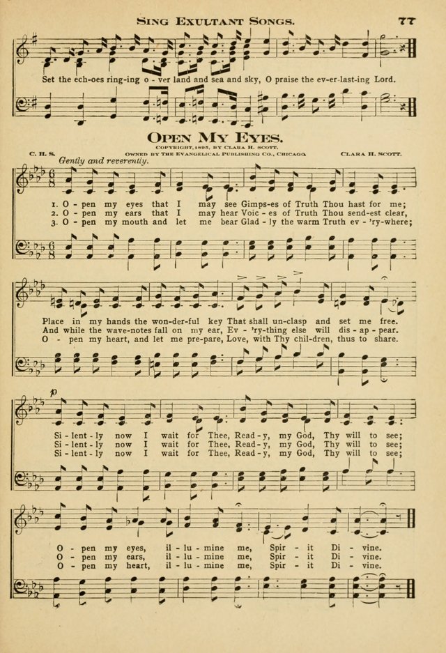 Sunday School Hymns No. 2 (Canadian ed.) page 84