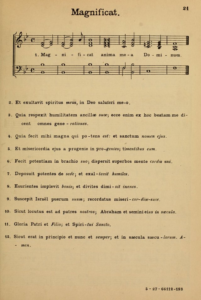 Sunday School Hymn Book page 21