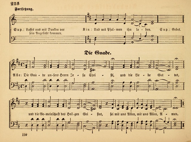 Sonntags-Schul-Harfe: sammlung drei- und vierstimmiger Lieder, Choräle und Responsorien: der Jugend der deutschen evang.-lutherischen Kirche in Amerika (Neuestes Aufl.) page 196
