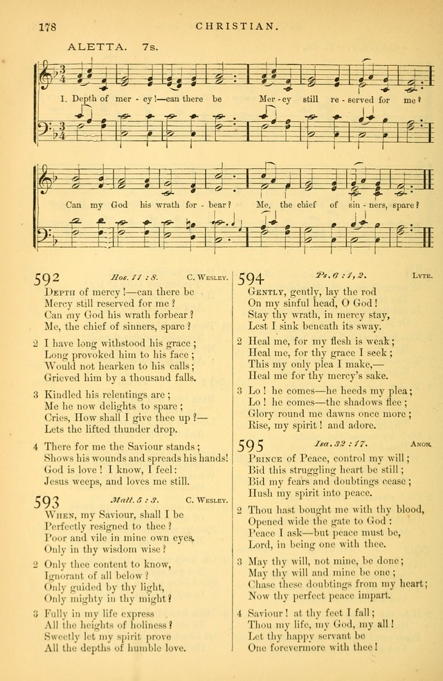 Songs for the Sanctuary: or hymns and tunes for Christian Worship page 179