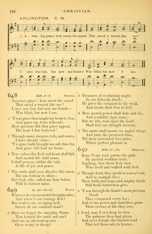 Songs for the Sanctuary: or hymns and tunes for Christian Worship page 197